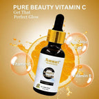 Ammuri Ultimate Radiance Skincare Package | Skincare Gift Set Vitamin C Day Cream SPF 50, Vitamin C Cleanser, Vitamin C Serum, Extreme Whitening Cream, Derma Roller Kit - British D'sire