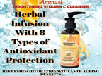 AMMURI Vitamin C Cleanser Radiance, Defy Age, fades sun damage, sunspots, and discoloration, refining and illuminating skin texture - Vitamin C Facial Cleanser - British D'sire