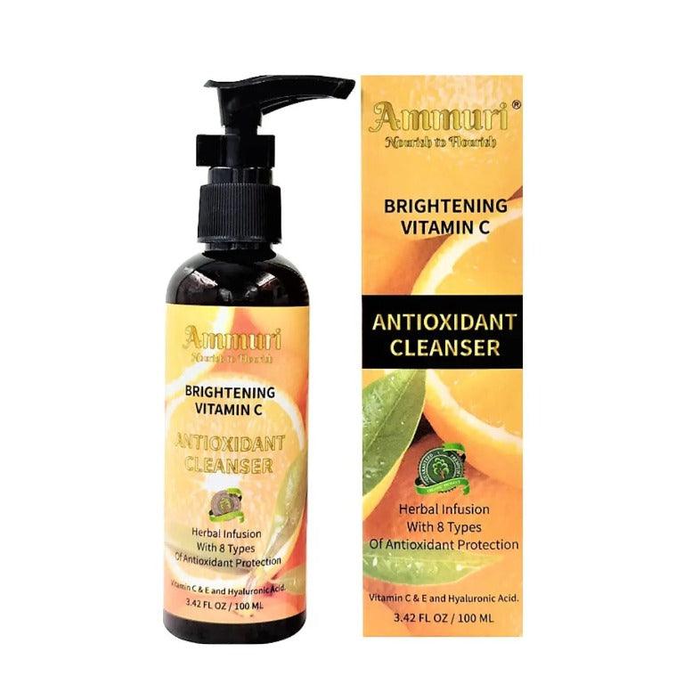 AMMURI Vitamin C Cleanser Radiance, Defy Age, fades sun damage, sunspots, and discoloration, refining and illuminating skin texture - Vitamin C Facial Cleanser - British D'sire Main image