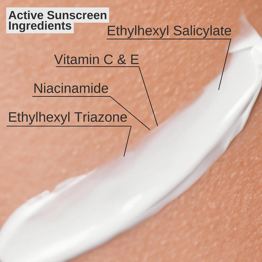 Ammuri Vitamin C Day Serum SPF50 - Hydrating, Anti-Ageing, Brightening, Sun Damage Repair, 50ml