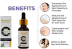 Ammuri Vitamin C Serum - Powerful Anti - Aging Skincare Seal - Vitamin C Face Serum for Anti - Ageing - British D'sire