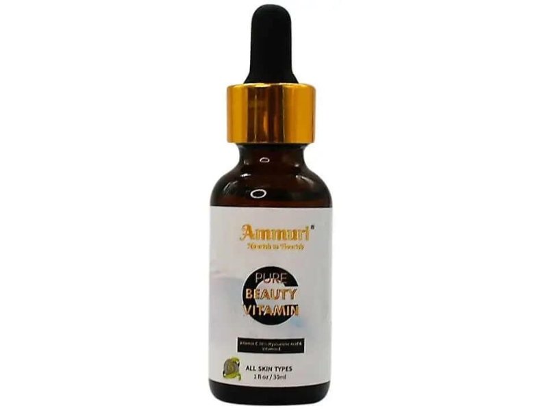 Ammuri Vitamin C Serum - Powerful Anti - Aging Skincare Seal - Vitamin C Face Serum for Anti - Ageing - British D'sire