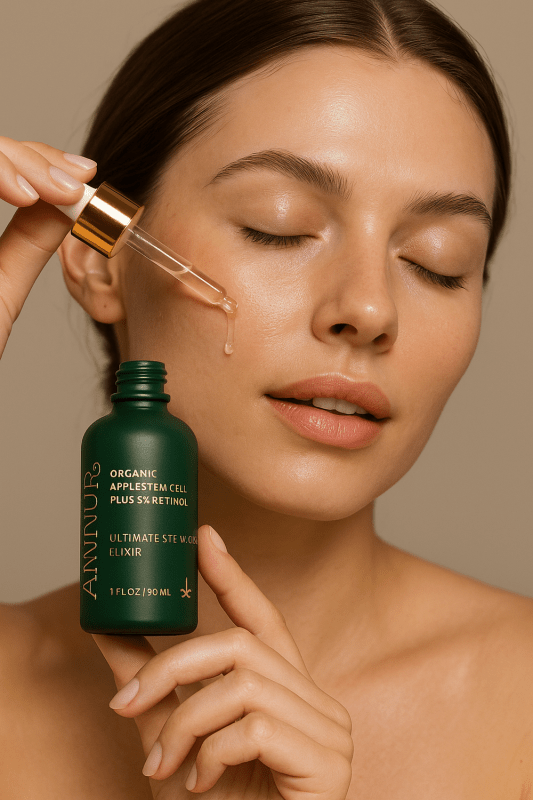 Ammuri’s 5% High Strength Retinol Serum + Apple Stem Cell Serum - 30ml - Ammuri Retinol Serum 5% (Ultimate Apple Stem Cell) - British D'sire