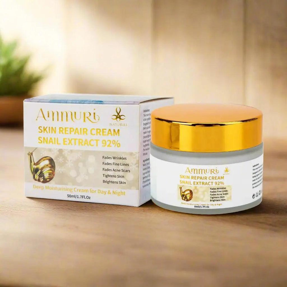 Ammuri Snail Mucin Cream box and jar