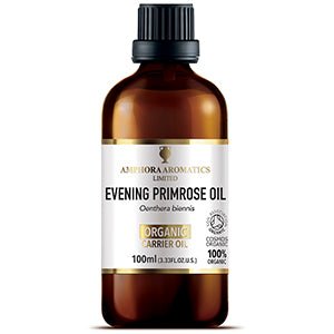 Amphora Aromatics COSMOS Organic Evening Primrose Oil 25ml - Essential Oils - British D'sire