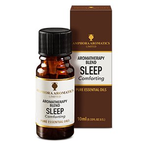 Amphora Aromatics Sleep Aromatherapy Blend (Comforting) 10ml Single - Oil Diffuser - British D'sire