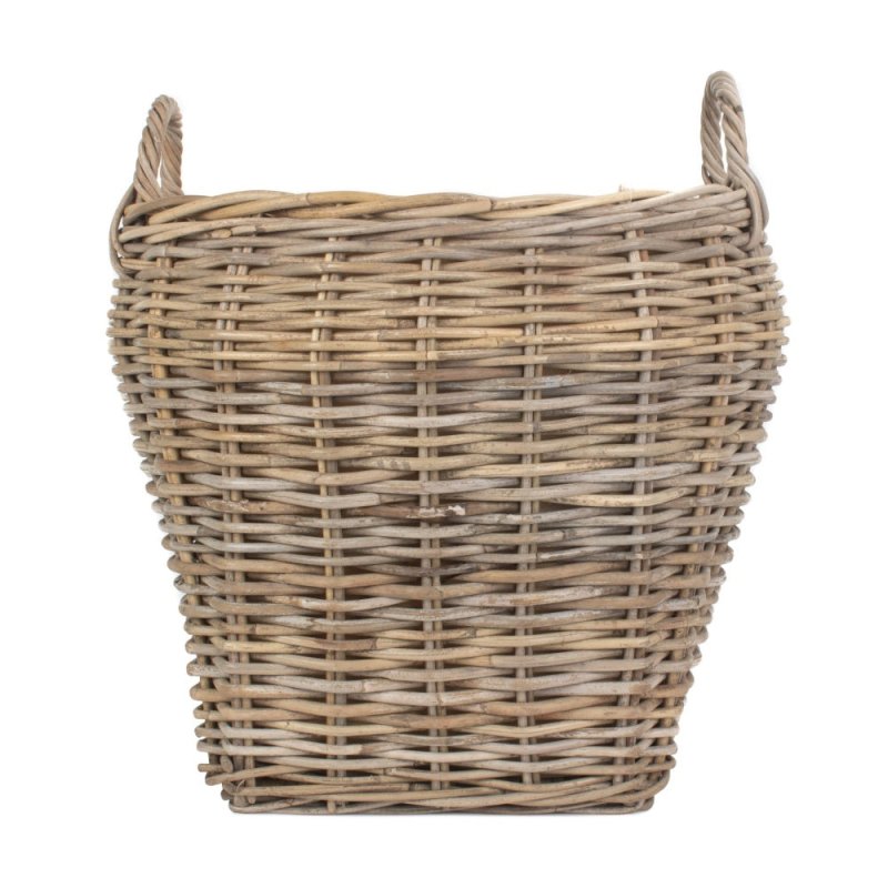 Amphora Rattan Log Basket with Hessian Lining Secondary image