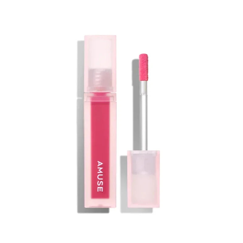 AMUSE Dew Velvet 03 Hibiscus (Ruby Pink) 4g - Lip Tint - British D'sire Main image