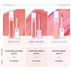 AMUSE Dew Velvet 03 Hibiscus (Ruby Pink) 4g - Lip Tint - British D'sire