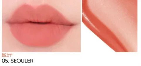 AMUSE Dew Velvet 05 Seouler (Apricot Nude) 4g - Lip Tint - British D'sire