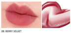 AMUSE Dew Velvet Semi Matt Fresh Dewy Velvet Texture Korean Makeup Transfer-proof Non-sticky Lipstick glossy Vegan 08 Berry Velvet (Mauve Rose) 4g - Lip Tint - British D'sire