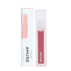AMUSE Dew Velvet Semi Matt Fresh Dewy Velvet Texture Korean Makeup Transfer - proof Non - sticky Lipstick glossy Vegan 10 Rose Boksoonga (Rose Peach) 4g - Lip Tint - British D'sire
