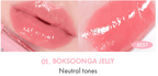 Amuse Jel-Fit Tint 01 Boksoonga Jelly 3.8g - Lip Gloss - British D'sire