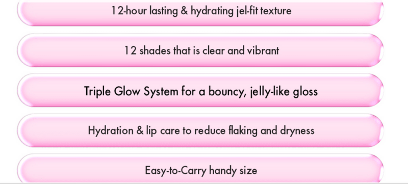 Amuse Jel-Fit Tint 01 Boksoonga Jelly 3.8g - Lip Gloss - British D'sire