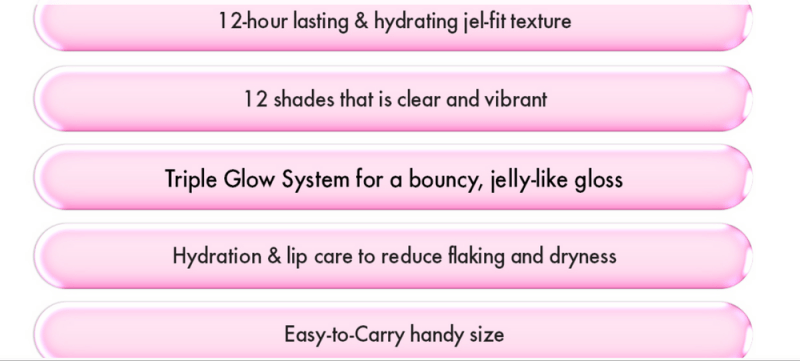 Amuse Jel - Fit Tint 01 Boksoonga Jelly 3.8g - Lip Gloss - British D'sire