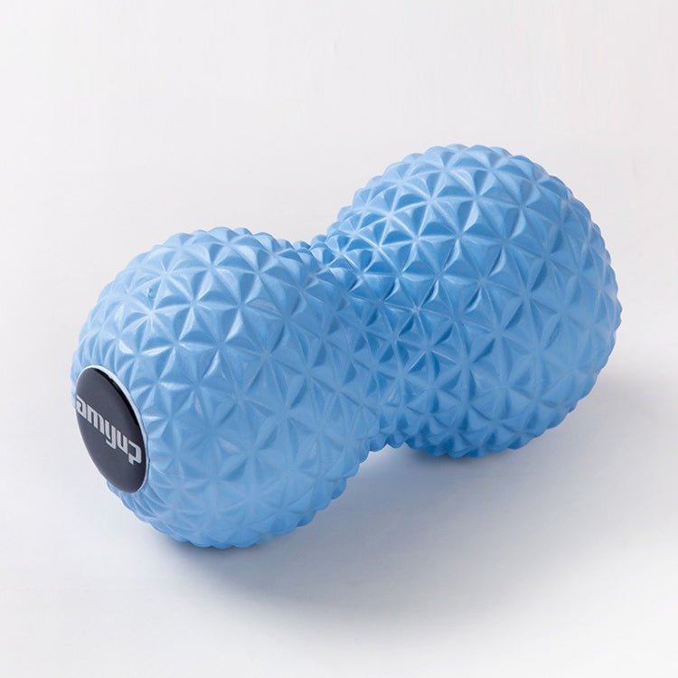AMYUP Massage Plantar Fascia Ball Cervical Acupoint Deep Muscle Relaxation Peanut Ball(Blue) - British D'sire