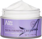 ANAiRUi Neck Firming Cream, Anti-Aging Moisturizer for Neck & Décolleté with Bakuchiol, Collagen & Ceramides, Skin Tightening Neck Cream, 50g - British D'sire