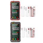 ANENG 682 Smart VA Reverse Display Automatic Range Rechargeable Multimeter(Red) - British D'sire
