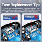 ANENG Intelligent Digital Maintenance Electrician Charging Multimeter(625A) - British D'sire