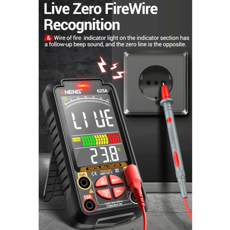 ANENG Intelligent Digital Maintenance Electrician Charging Multimeter(625A) - British D'sire