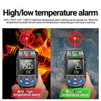 ANENG TH06 Oil Temperature High Precision Thermometer Laser Baking Infrared Water Thermometer(Black) - British D'sire