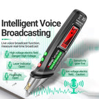 ANENG VC1019 Non - Contact Induction Electric Pen High - Precision Line Detection Breakpoint Voice Test Pen(Black) - British D'sire