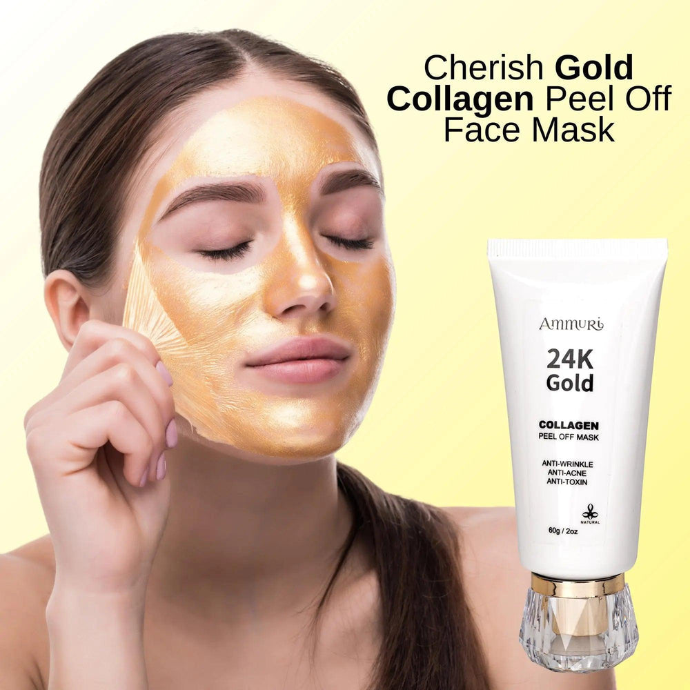 Ammuri 24K Gold Collagen Peel-Off Face Mask
