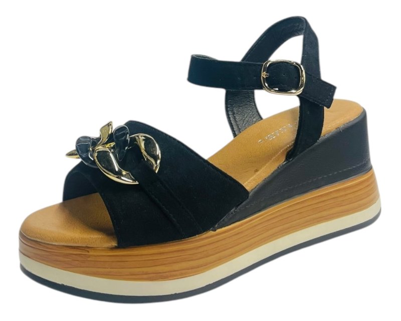Ankle Strap Lightweight Platform Wedge Sandals - Sandals - British D'sire