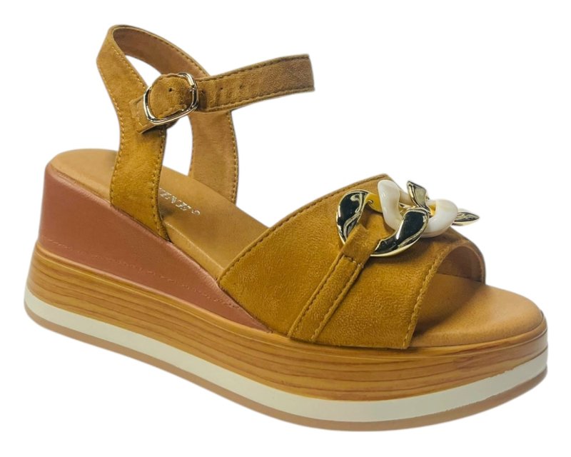 Ankle Strap Lightweight Platform Wedge Sandals - Sandals - British D'sire