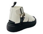 Ankle Strap Padded Chunky Sole Sandals - Sandals - British D'sire