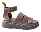 Ankle Strap Padded Chunky Sole Sandals - Sandals - British D'sire