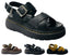Ankle Strap Padded Chunky Sole Sandals - Sandals - British D'sire