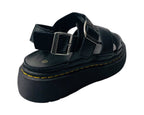 Ankle Strap Padded Chunky Sole Sandals - Sandals - British D'sire