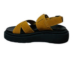 Ankle Strap Padded Chunky Sole Sandals - Sandals - British D'sire