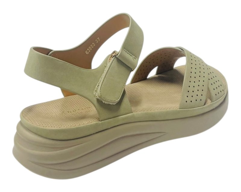 Ankle Strap Padded Insole Sandals - Sandals - British D'sire