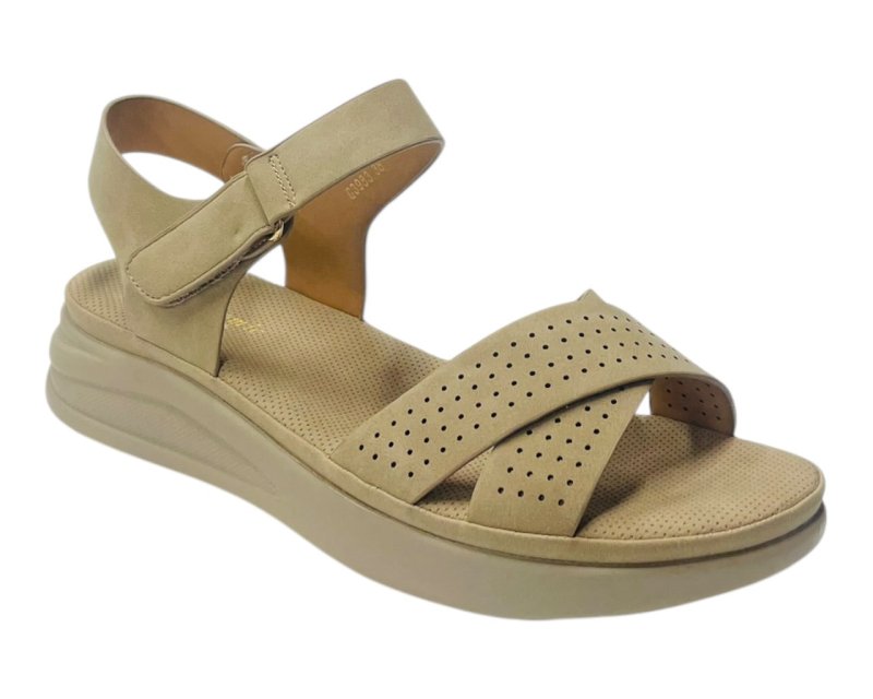 Ankle Strap Padded Insole Sandals Secondary image