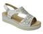 Ankle Strap Padded Insole Wedge Sandals - Sandals - British D'sire