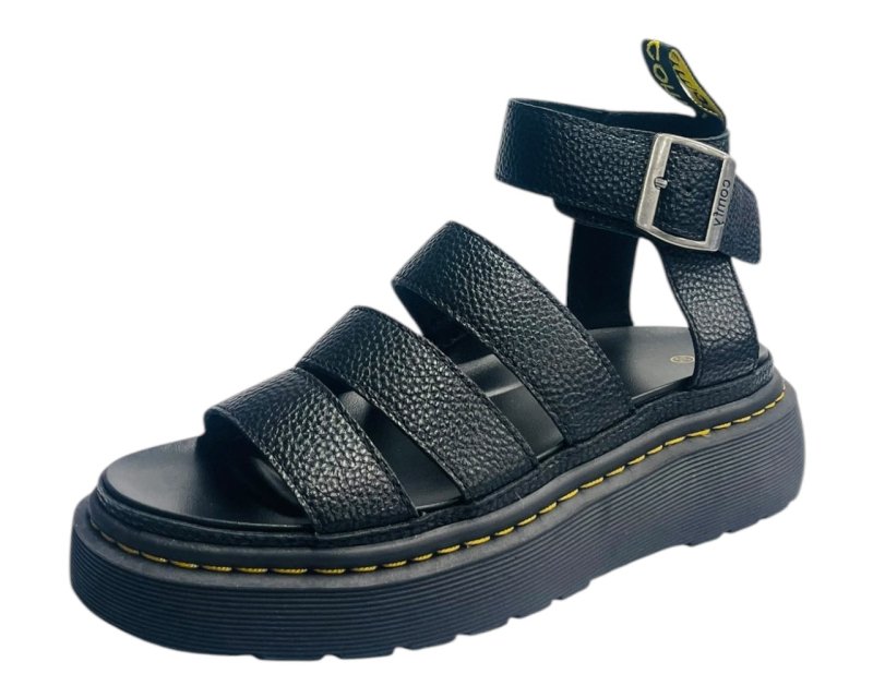Ankle Strap Platform Gladiator Sandals - Sandals - British D'sire