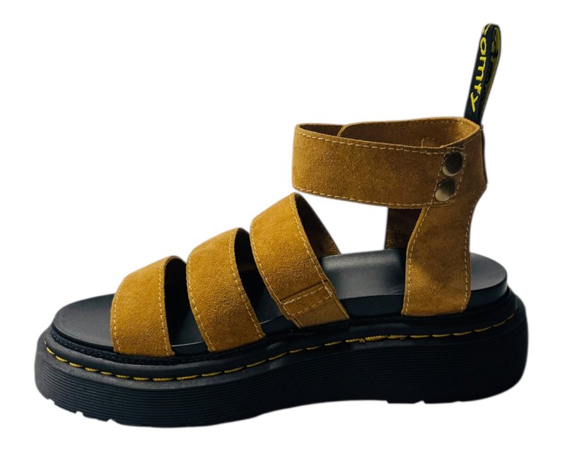 Ankle Strap Platform Gladiator Sandals - Sandals - British D'sire