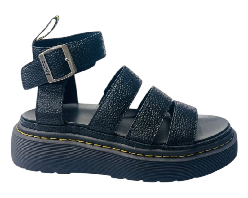 Ankle Strap Platform Gladiator Sandals - Sandals - British D'sire
