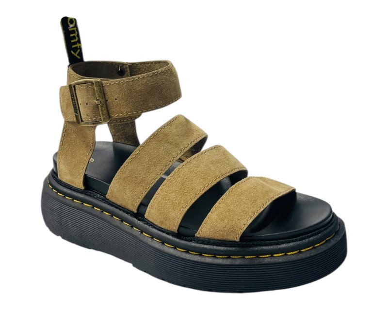 Ankle Strap Platform Gladiator Sandals - Sandals - British D'sire