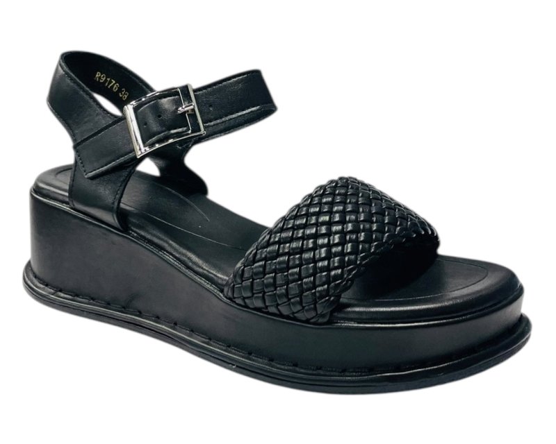 Ankle Strap Wedge Platform Sandals Secondary image