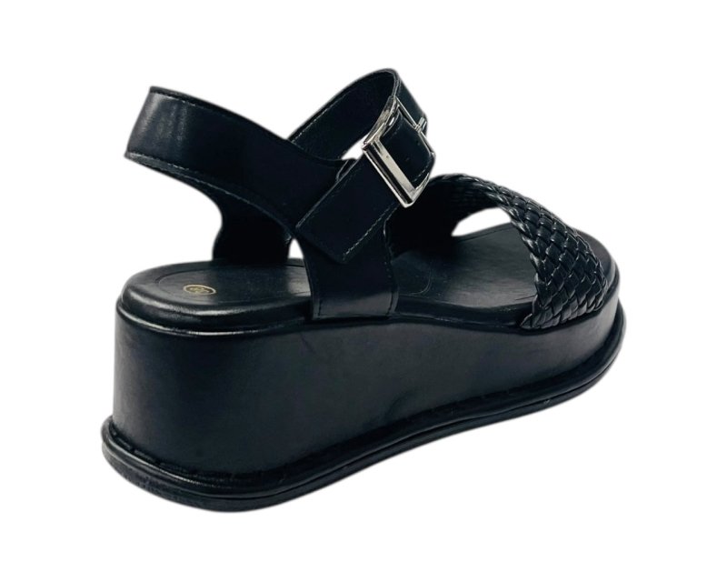 Ankle Strap Wedge Platform Sandals - Sandals - British D'sire