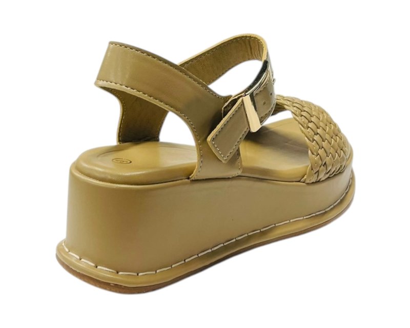Ankle Strap Wedge Platform Sandals - Sandals - British D'sire