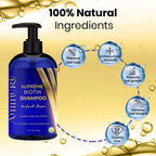Ammuri Skincare biotin shampoo for thicker hair with natural ingredients and hair growth benefits