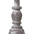 Antia Stem Table Lamp With Linen Shade - Lamps - British D'sire