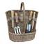 Antique Wash Deluxe Garden Tool Basket - Trugs - British D'sire