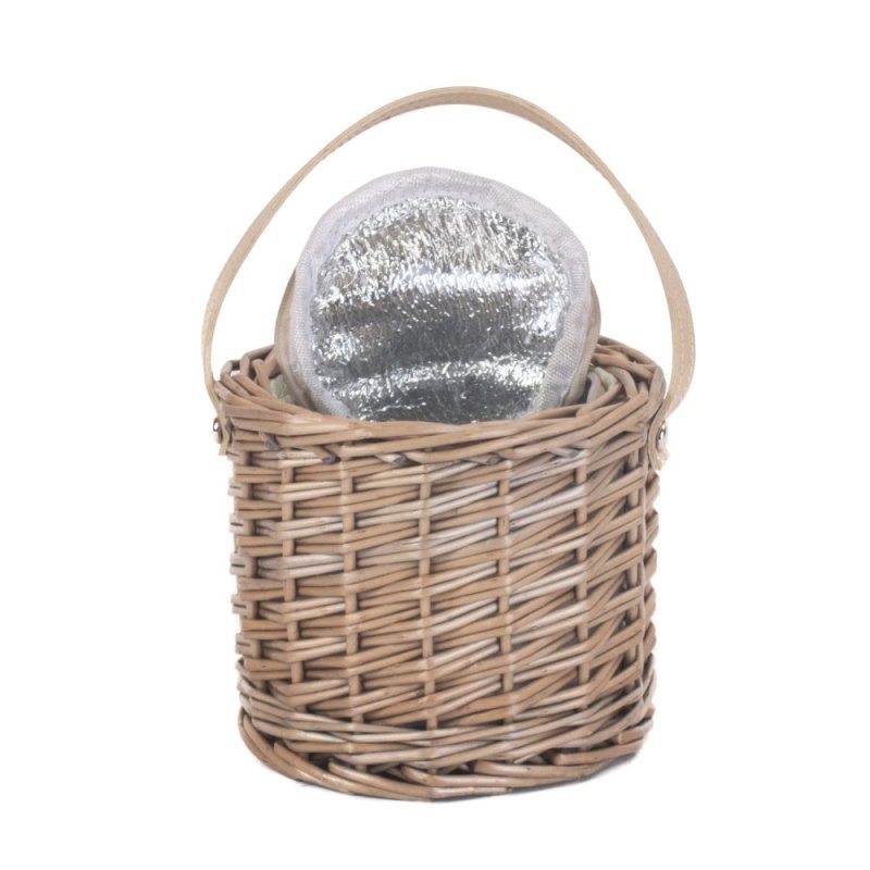 Antique Wash Wicker Mini Ice Basket - Cool Baskets - British D'sire