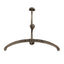 Antiqued Silver Coat Hanger With Hook - Coat Hook - British D'sire