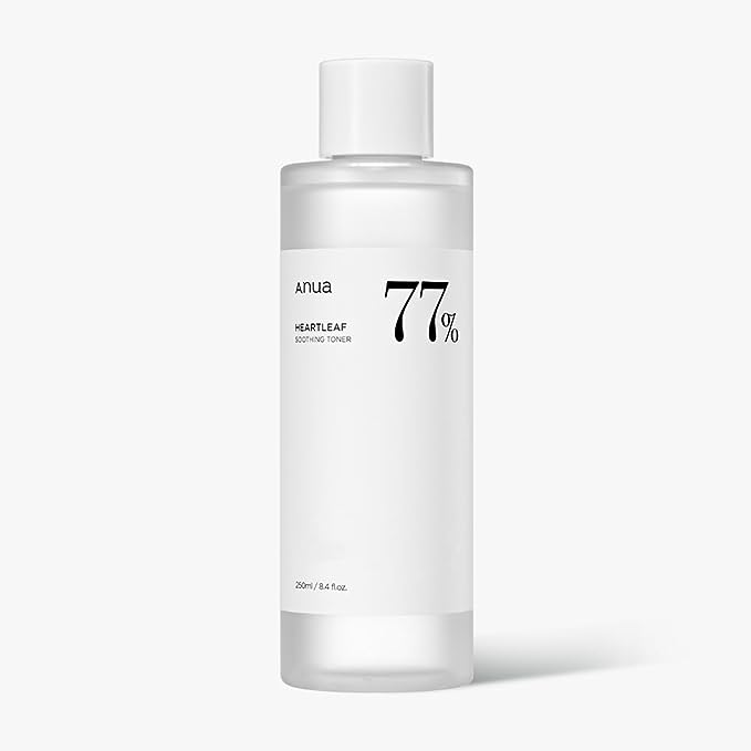 ANUA Heartleaf 77% Soothing Toner I pH 5.5 Trouble Care, Calming Skin, Refreshing, Hydrating, Purifying, Cruelty Free, Vegan,(250ml / 8.45 fl.oz.) - British D'sire